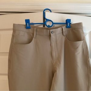 COPY - FootJoy Athletic Fit Performance Stretch Men’s Golf Pants 36x32 Khaki Chi